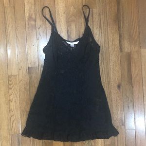 {Victoria’s Secret} Black Lace Chemise